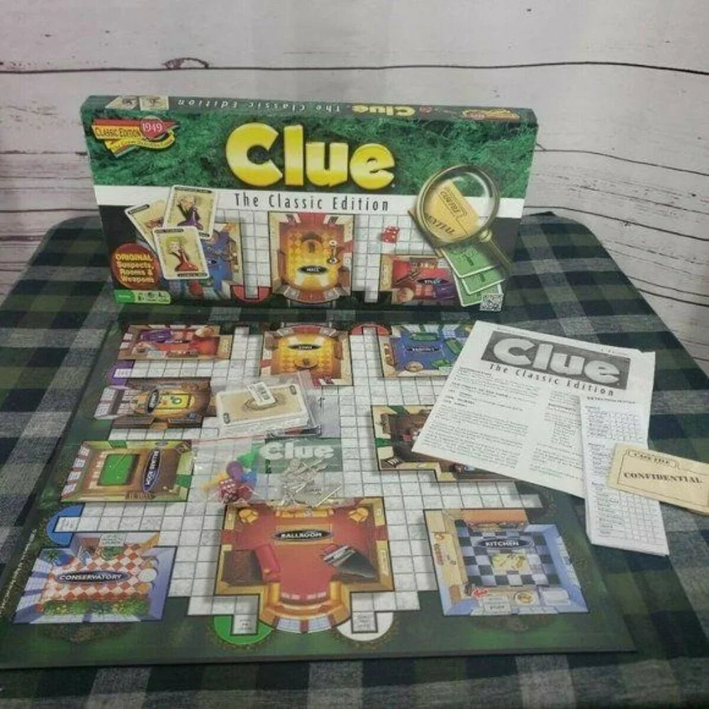 Hasbro‎ Clue The Classic Edition board game